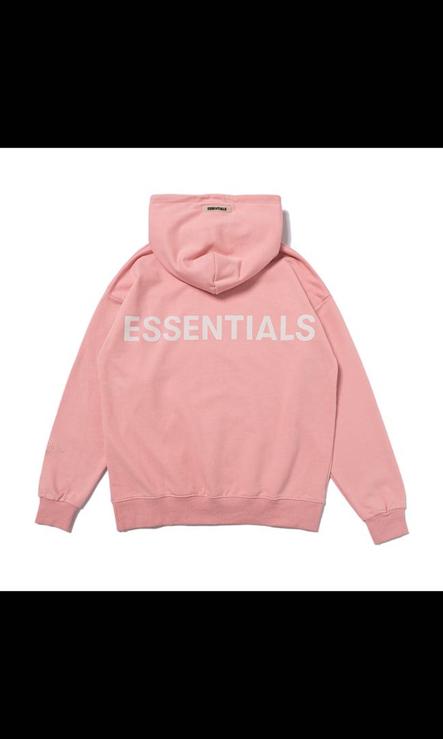 Fog essentials best sale hoodie pink