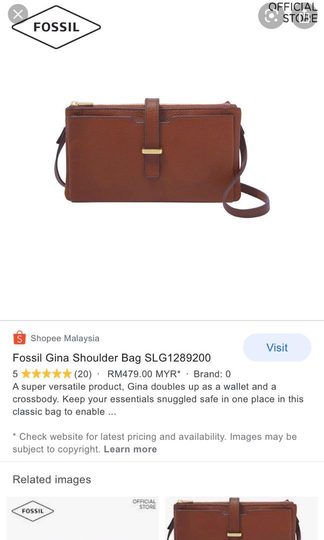 Fossil gina mini bag shop