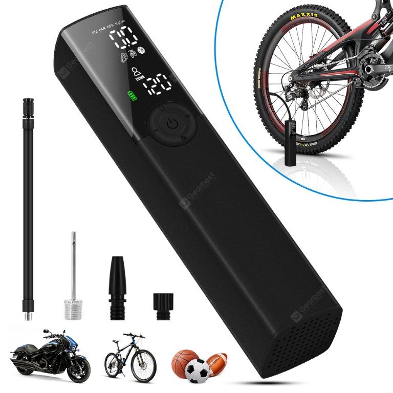 FREE BP188 Car Air Pump Intelligent Digital Display Electric Wireless Air Pump Portable Compressor Bicycle Motorcycle Multi P Furniture Home Living Gardening Hose and Watering Devices on Carousell