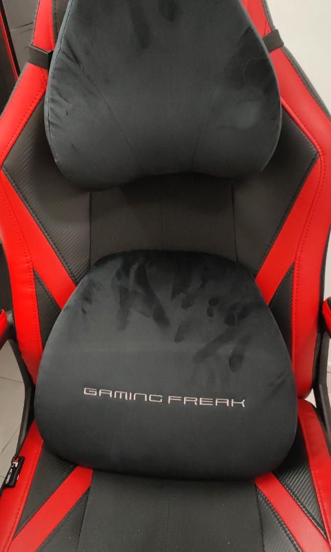 GAMING FREAK Gaming Chair Pillow Set Furniture Home Living