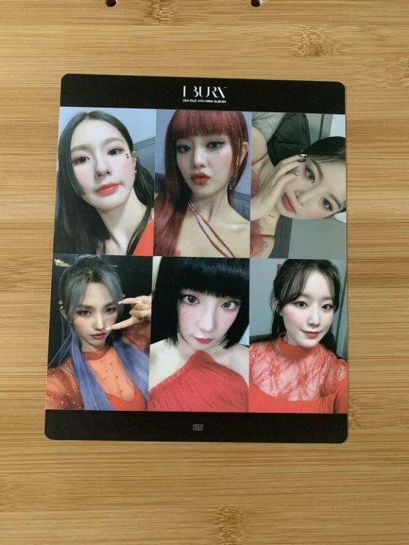 GIDLE I BURN hwaa 火花 ラッキーフォトカード トレカ