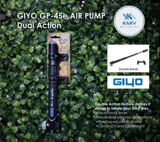 GIYO GP45e  Dual action Air Pump
