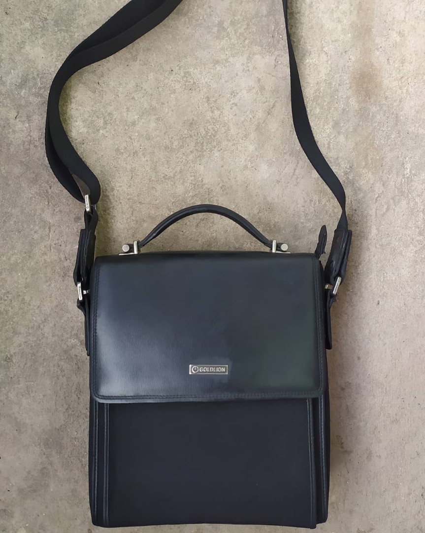 Gold lion bag cheap