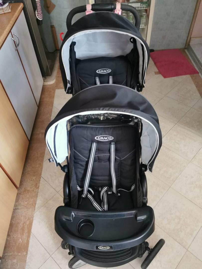 graco duoglider folded dimensions