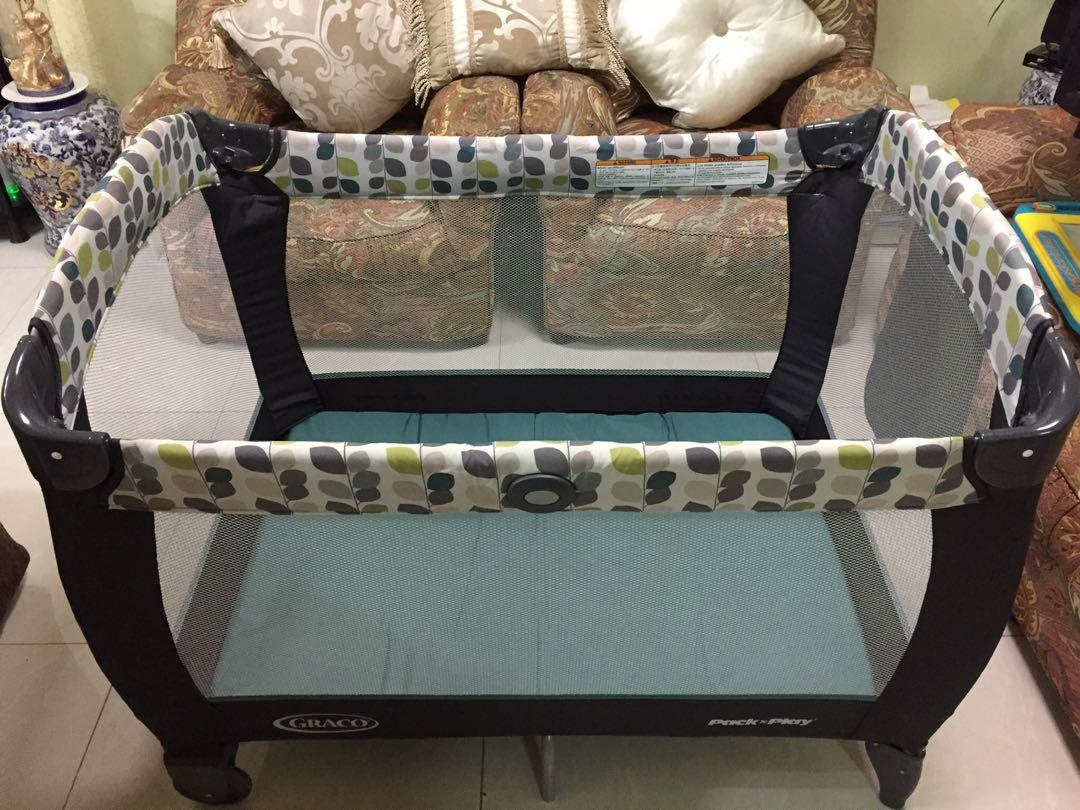 Graco Pack and Play Playard Baby Crib Babies Kids Baby Nursery