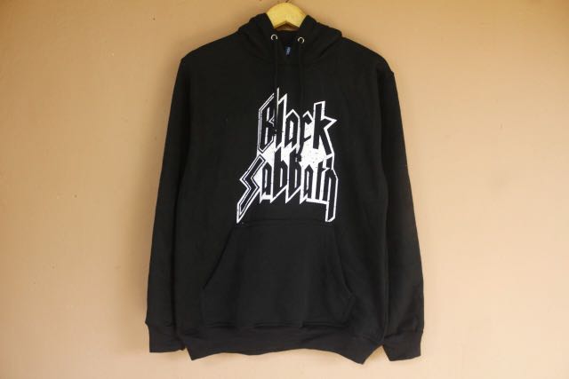Hoodie H\u0026M Black Sabbath, Fesyen Pria 