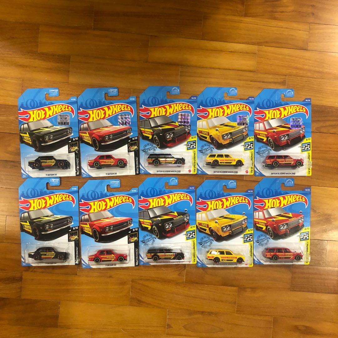 Hot Wheels Momo Datsun 510 Coupe Wagon Hobbies Toys Toys Games on Carousell