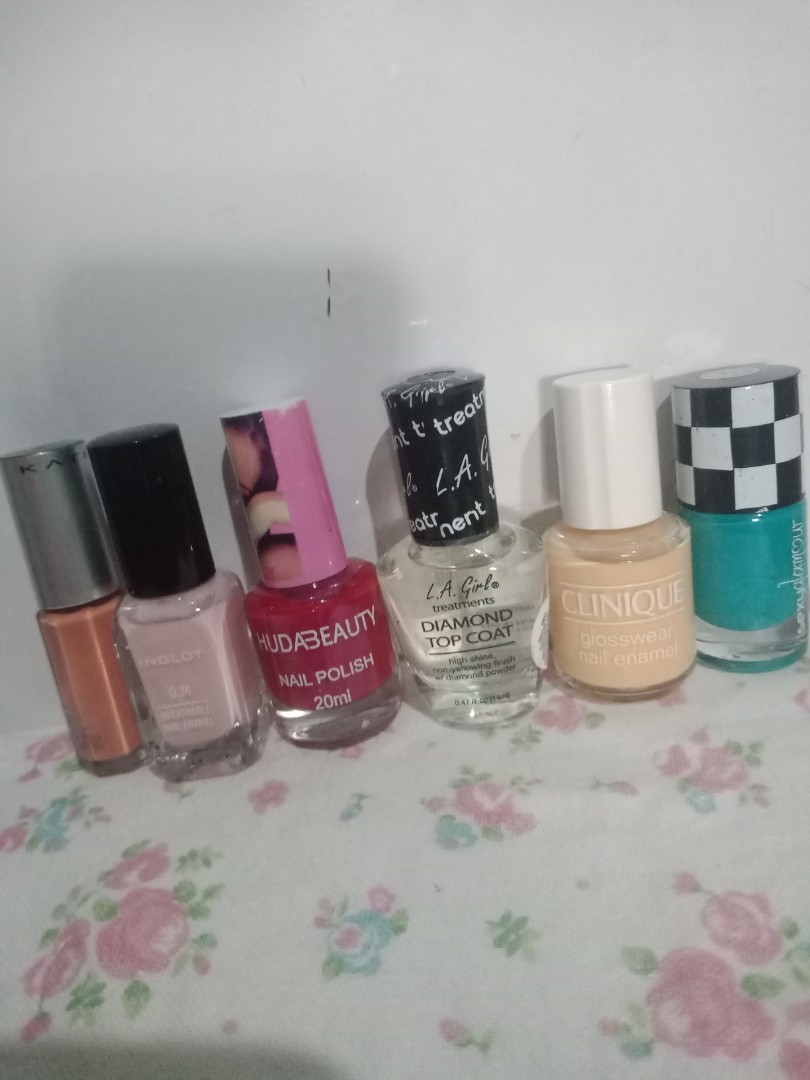 Huda Beauty Nail Polish Clinique Inglot Kate Dll Kesehatan Kecantikan Parfum Kuku Lainnya Di Carousell