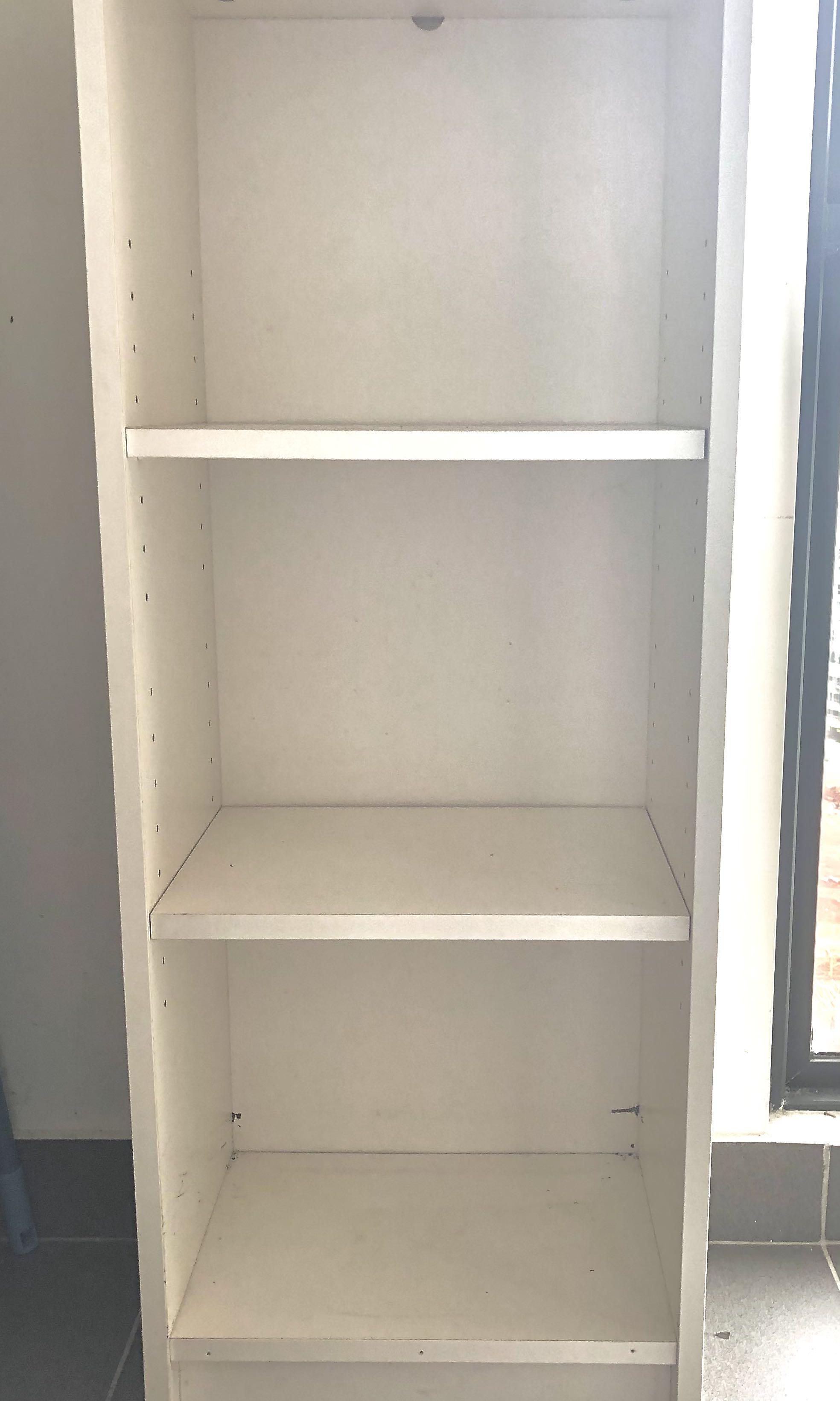 ikea cabinet shelving units home furniture furniture on carousell