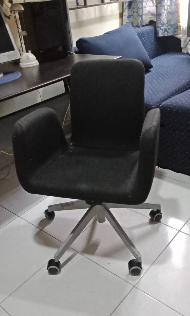 IKEA computer table & chair, Furniture & Home Living, Furniture, Tables