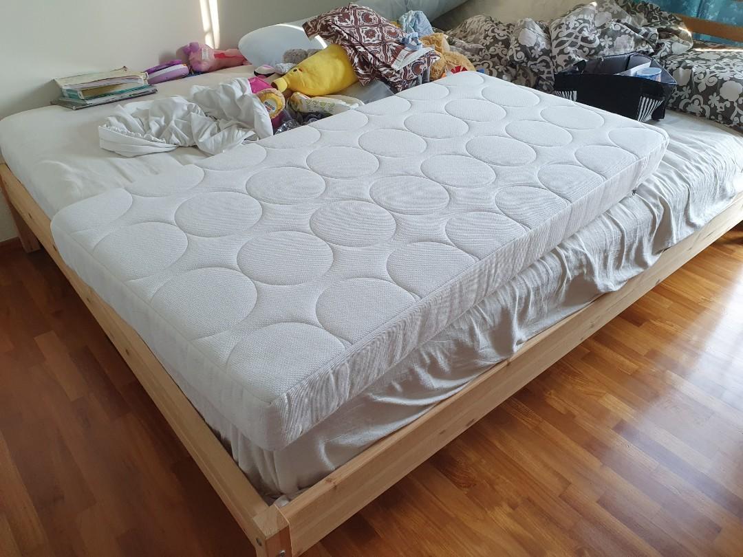 ikea jattetrott crib mattress review