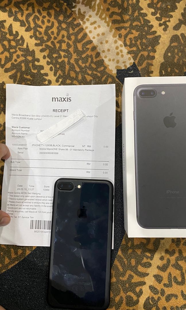 iphone 7plus 128gb