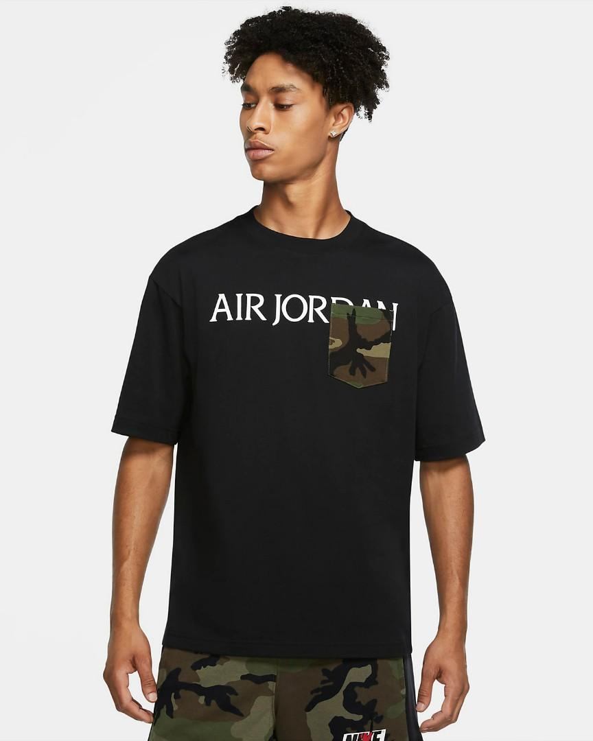 Camo jordan shop shirt