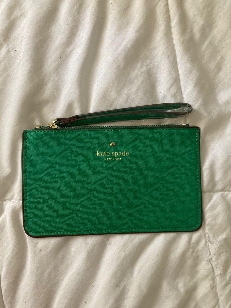 Kate Spade Green Pouch Clutch