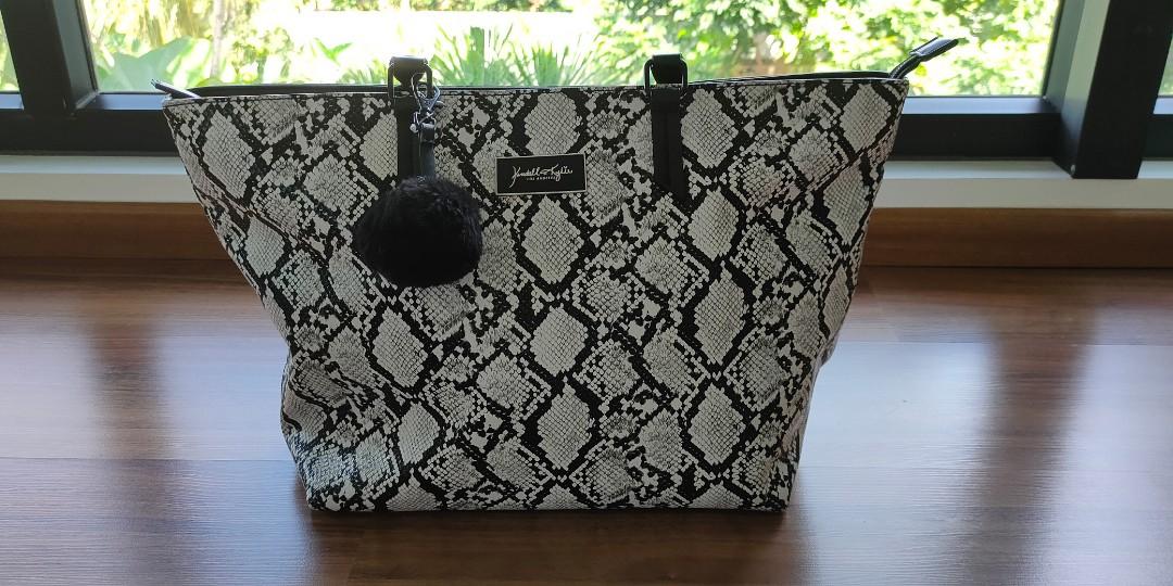 Kendall and Kylie snake print bag