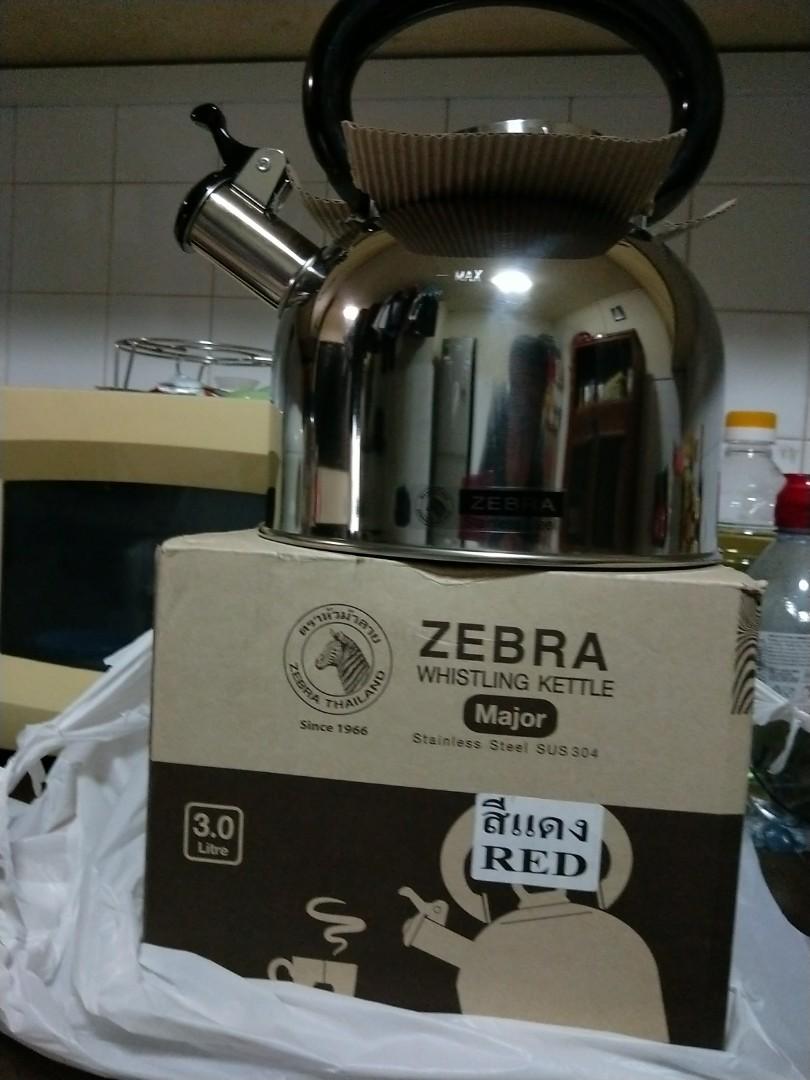 Zebra Kettle, Furniture & Home Living, Kitchenware & Tableware