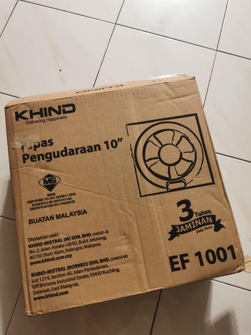 Khind Exhaust Fan 10 Ef1001 Kitchen Appliances On Carousell