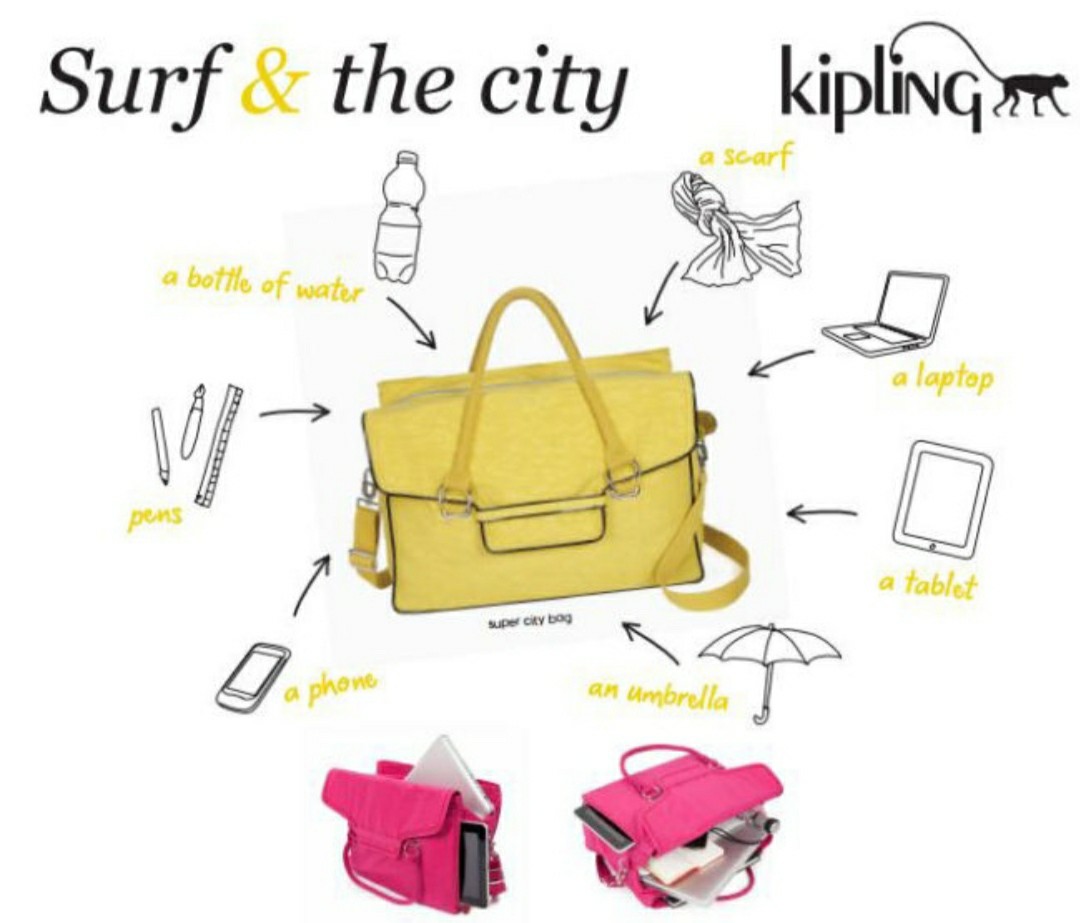 kipling super city bag