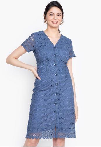 Dusty Blue Lace Dress (Category: Dresses) located in Lapu Lapu. Submitted by phee_bee (Listing ID 1079778060, Image 1). Description: Cln Lace Dress ✨ Small ✨ Used once during a wedding event ✨Very good quality ✨Good as New with tags and plastic ✨No flaws ✨Bought for 2,999. Negotiable.