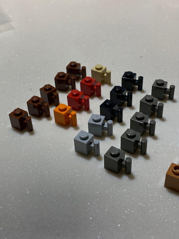  LEGO Parts and Pieces: Orange (Bright Orange) 1x1 Brick x1 :  Toys & Games