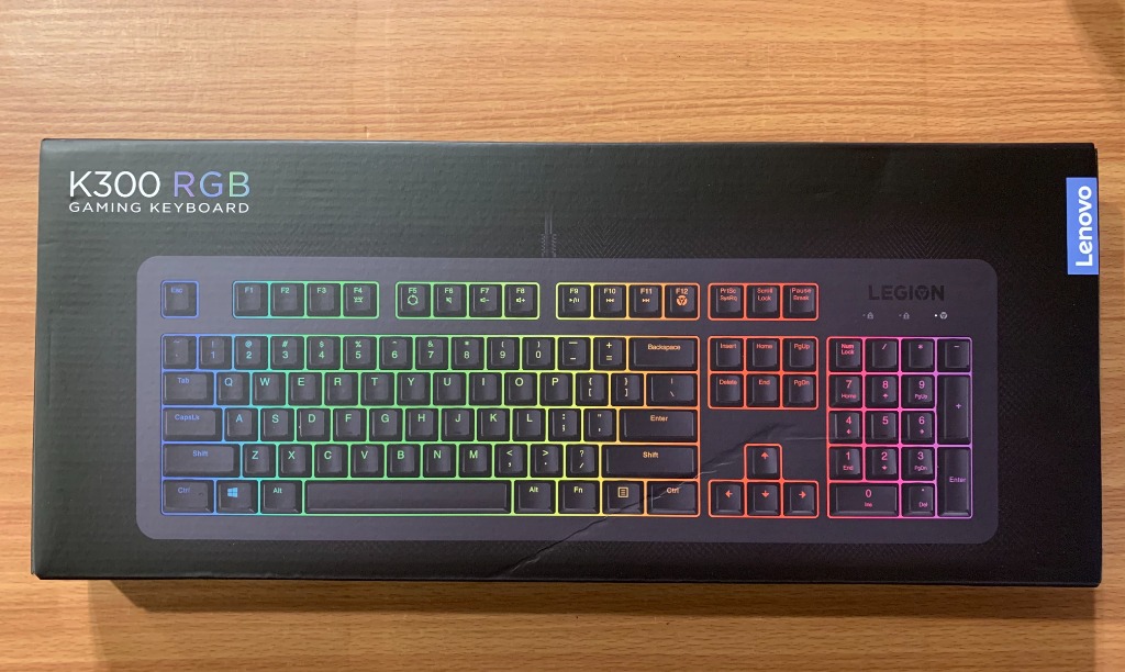 Lenovo Legion K300 RGB Gaming Keyboard, Computers & Tech, Parts &  Accessories, Computer Keyboard on Carousell