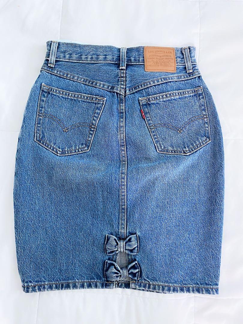 Levi's mom new arrivals skirt bow