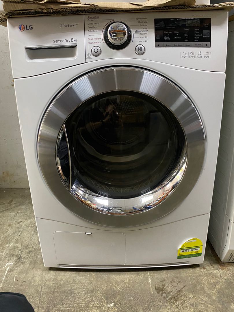 LG 8KG Condenser Dryer, TV & Home Appliances, Washing Machines and