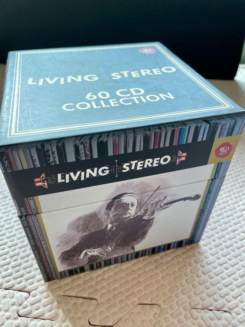 Living Stereo 60 CD Collection box set RCA Red Seal, 興趣及遊戲 