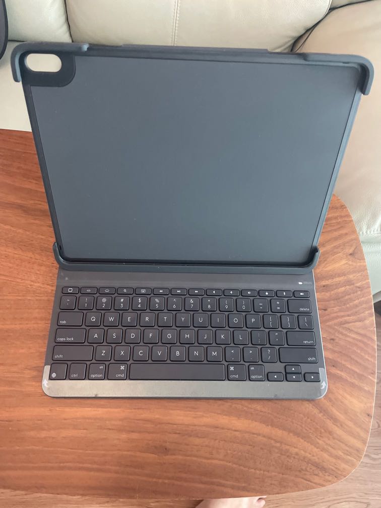 Logitech Slim Folio Pro iPad Pro 12.9” Keyboard Case Combo, Mobile