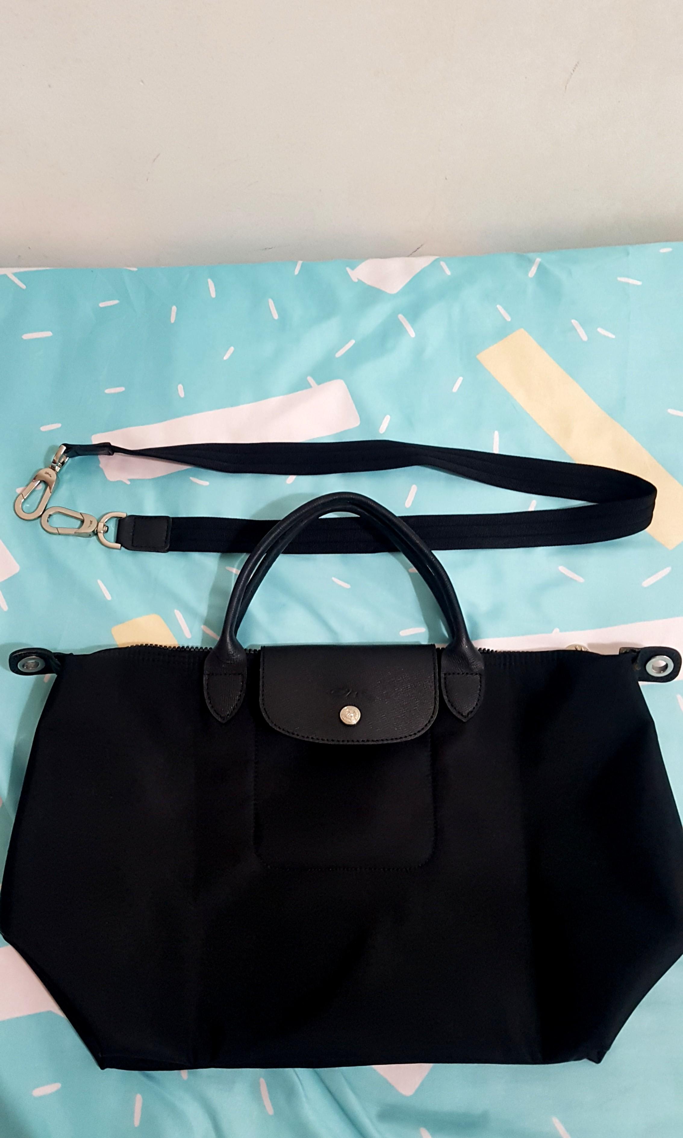 LongChamp Le Pliage Neo Bag Medium Black