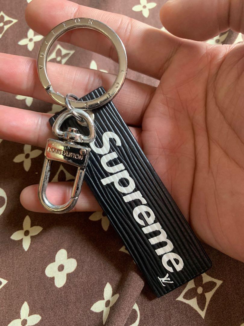 LOuis Vuitton Supreme Key Chain/ Bag Charm, Luxury, Accessories on Carousell