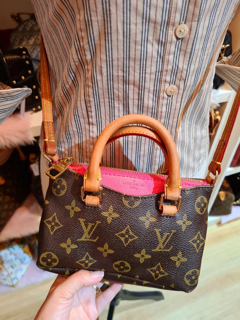 Louis Vuitton Pallas Tote Monogram Canvas Nano