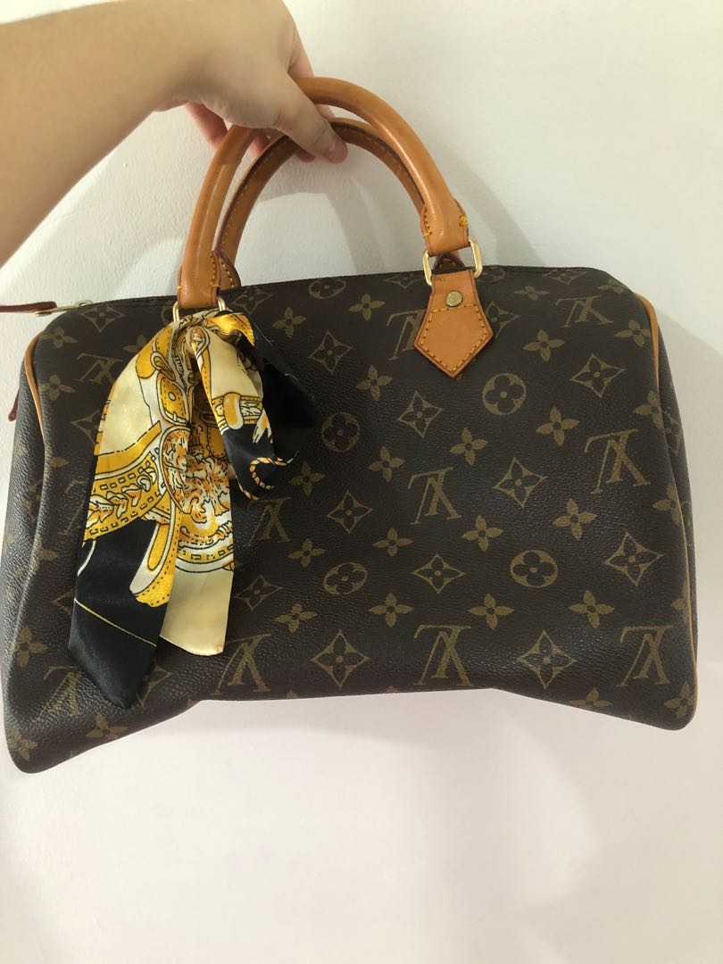 LV speedy fornasetti 30cm, Luxury, Bags & Wallets on Carousell