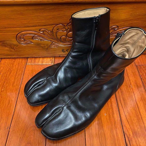 Margiela flat discount tabi boots