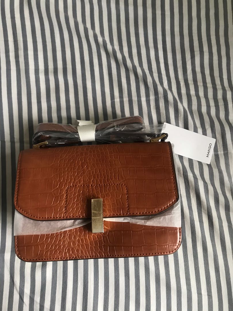 Mango on sale crocodile bag