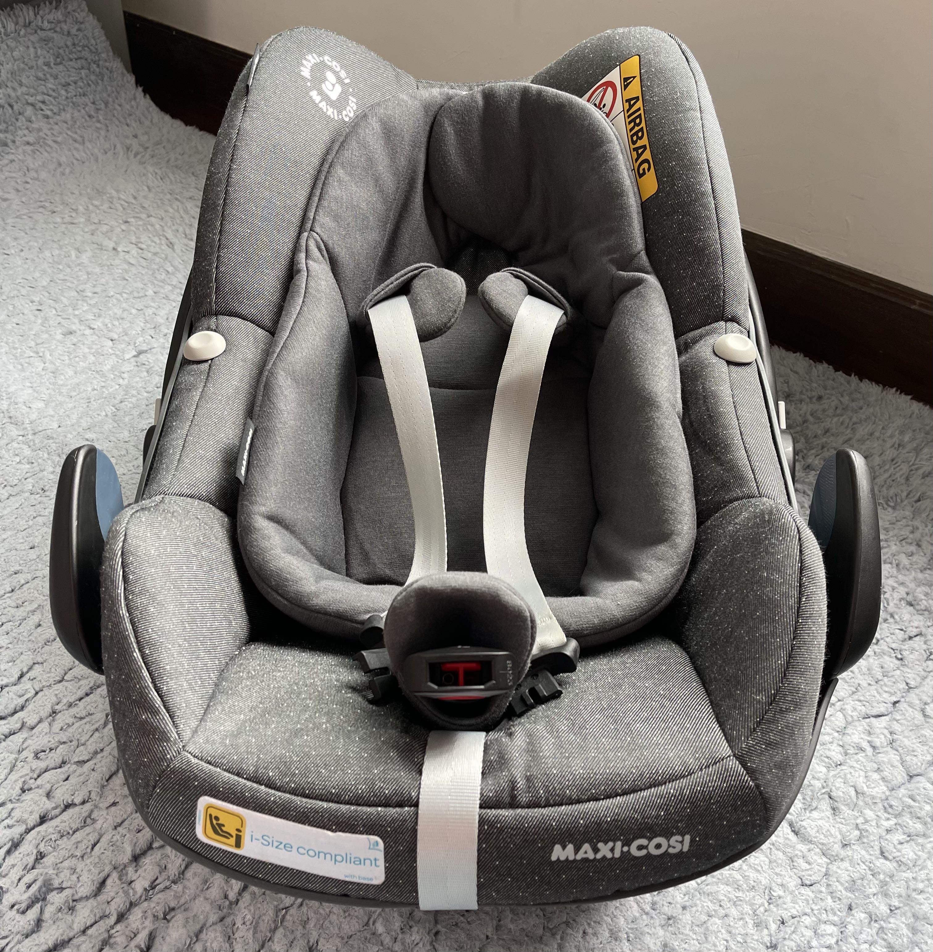 maxi cosi pebble plus newborn insert
