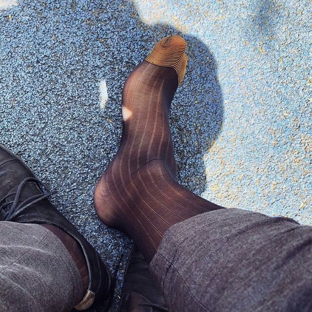 Male Sheer Socks