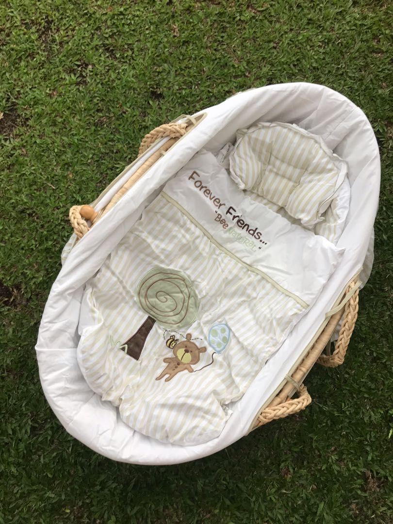 Moses basket baby bassinet