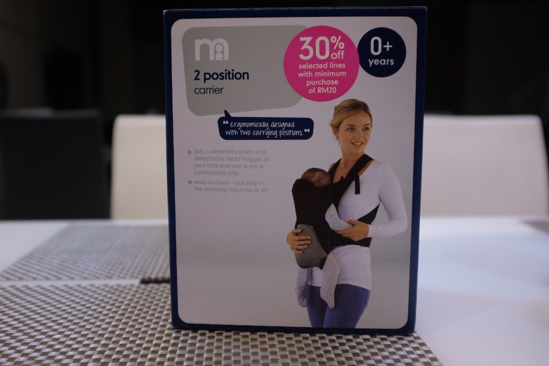 Mothercare Carrier 2 position Babies Kids Going Out Carriers