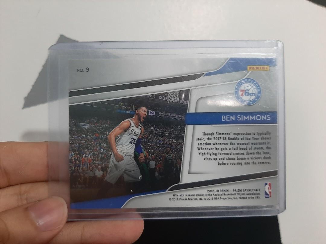 NBA card (Get hyped! BEN SIMMONS), Hobbies & Toys, Memorabilia