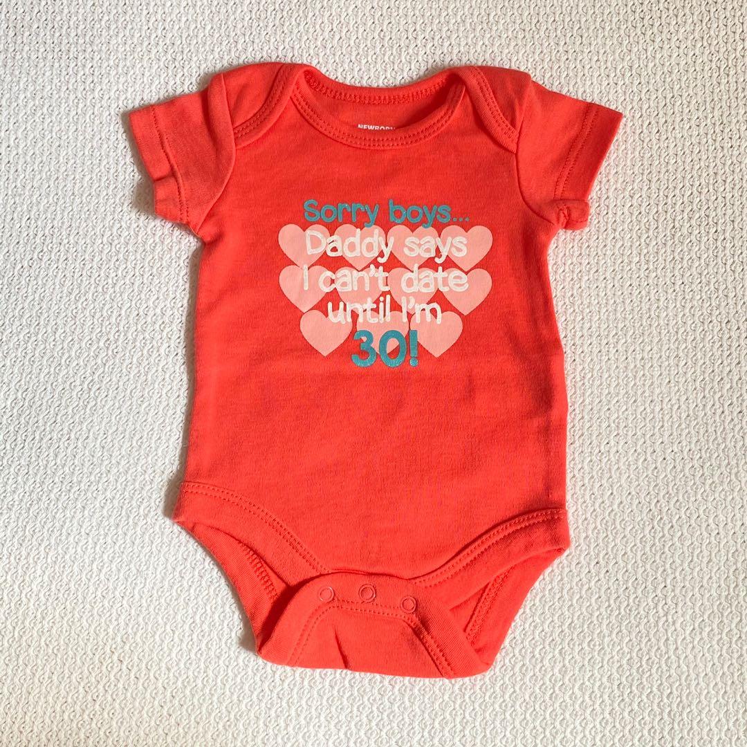 Newborn onesie, Babies & Kids, Babies & Kids Fashion on Carousell