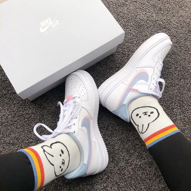 Nike air force 1 7 white light armory clearance blue