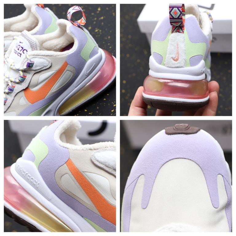 Nike Air Max 270 React Cream Purple DC3276-101