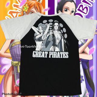 ONE PIECE 'Nami swaannn & Boa Hancock' Tag Official One Piece in Good Condition fit to S/M Size