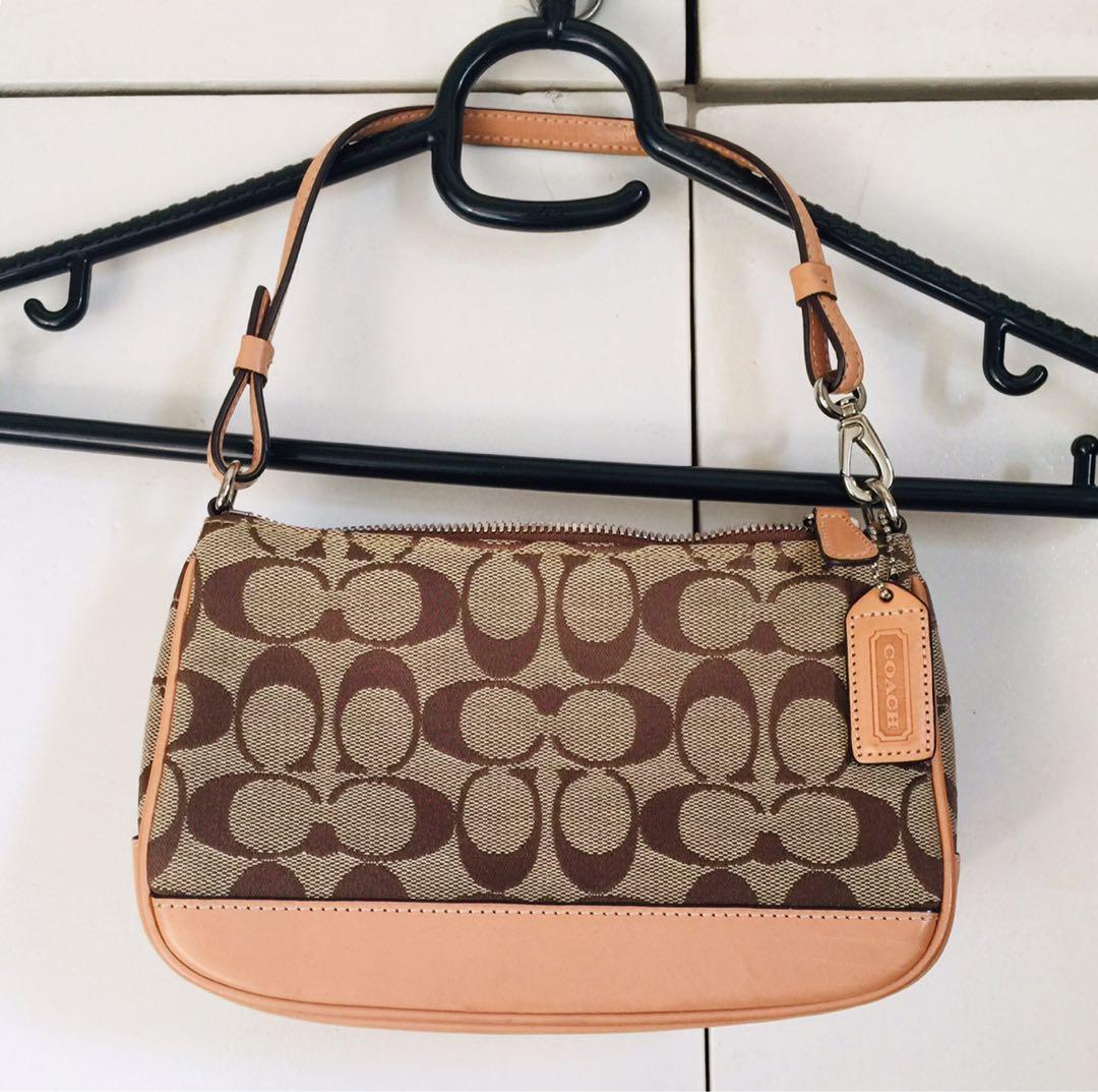 ORIGINAL COACH SMALL HAND BAG, Luxury, Bags & Wallets on Carousell