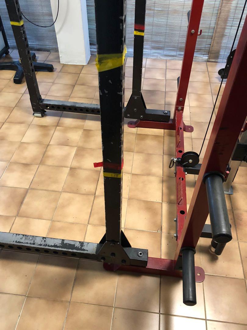 Original ForceUSA VersaRack XL Pre loved Folding Power Rack Sports Equipment Exercise Fitness Cardio Fitness Machines on Carousell