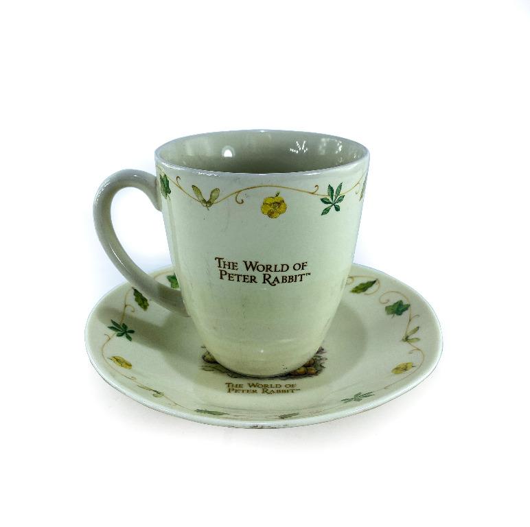 Peter Rabbit Vintage Cup & Saucer (Category: Coffee & Tea Tableware) located in Consolacion. Submitted by posh_avenue_home (Listing ID 1079864775, Image 2). Description: In good condition. P650 per duo. 1 duo available..