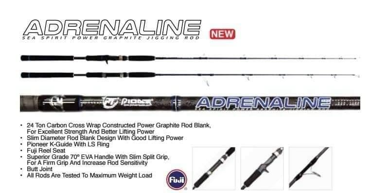 PIONEER ADRENALINE ROD, Sports Equipment, Fishing on Carousell