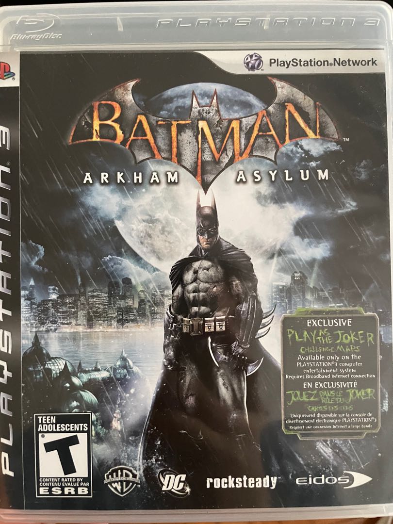 PS3 Game - Batman Arkham Asylum, 電子遊戲, 電子遊戲, PlayStation - Carousell