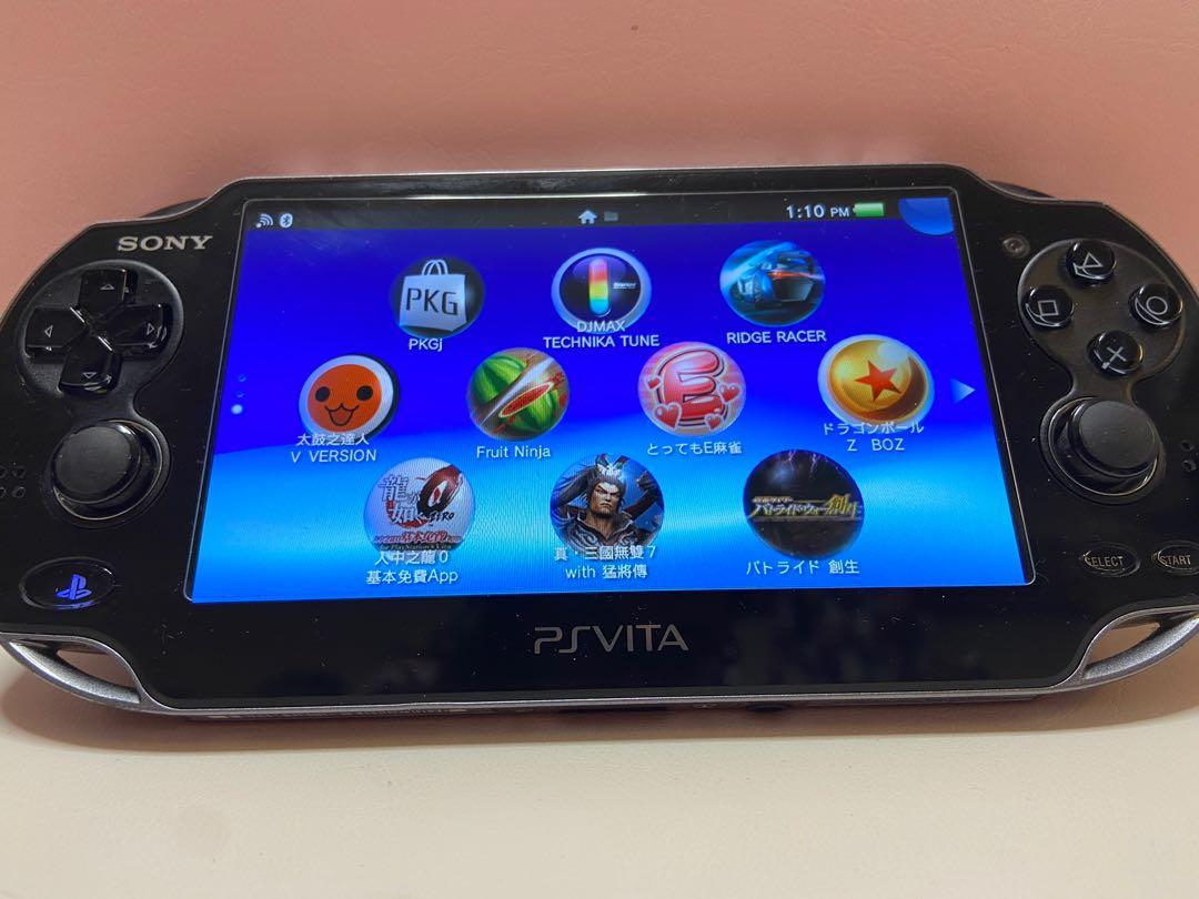 Psvita 主機 已完美破解 即買即玩 早買早享受 可插電話卡 Psv 已開心 Psp 3000升級版 遊戲機 遊戲機器材 Carousell